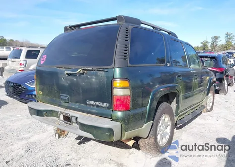 2004 Chevrolet Tahoe Z71 z USA, uszkodzony, nr VIN 1GNEK13Z84R259408